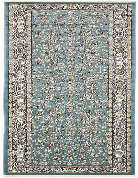 Detail image of 3' x 13' Nain Design Runner Rug