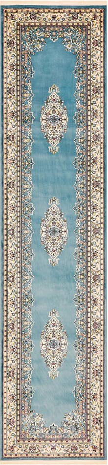 Detail image of 3' x 13' Nain Design Runner Rug