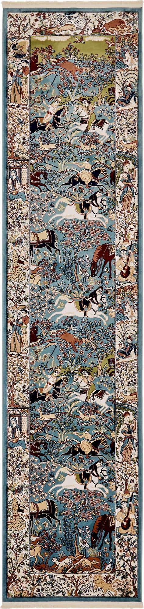 3' x 13' Nain Design Runner Rug