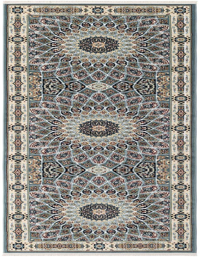 Detail image of 2' x 8' Nain Design Runner Rug