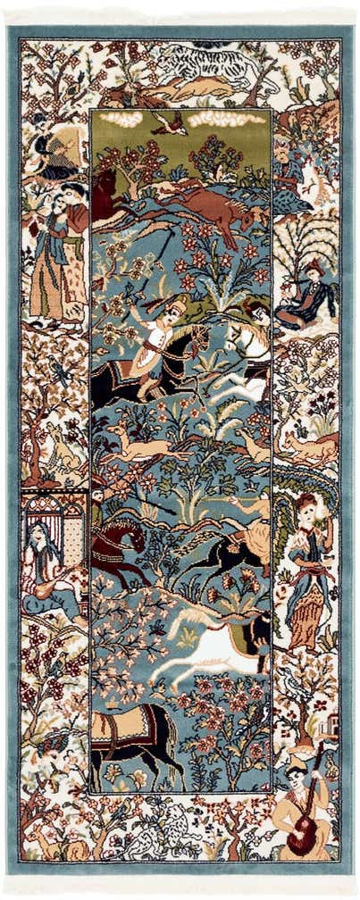 2' x 6' Nain Design Runner Rug