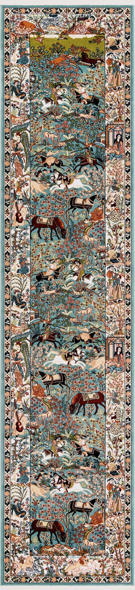 2' 7 x 11' Nain Design Runner Rug