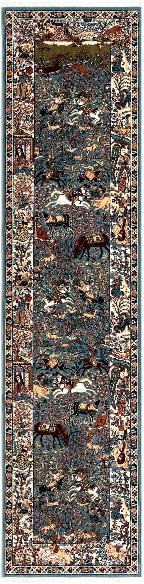2' 7 x 10' Nain Design Runner Rug