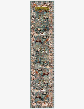 2' 7 x 11' Nain Design Runner Rug