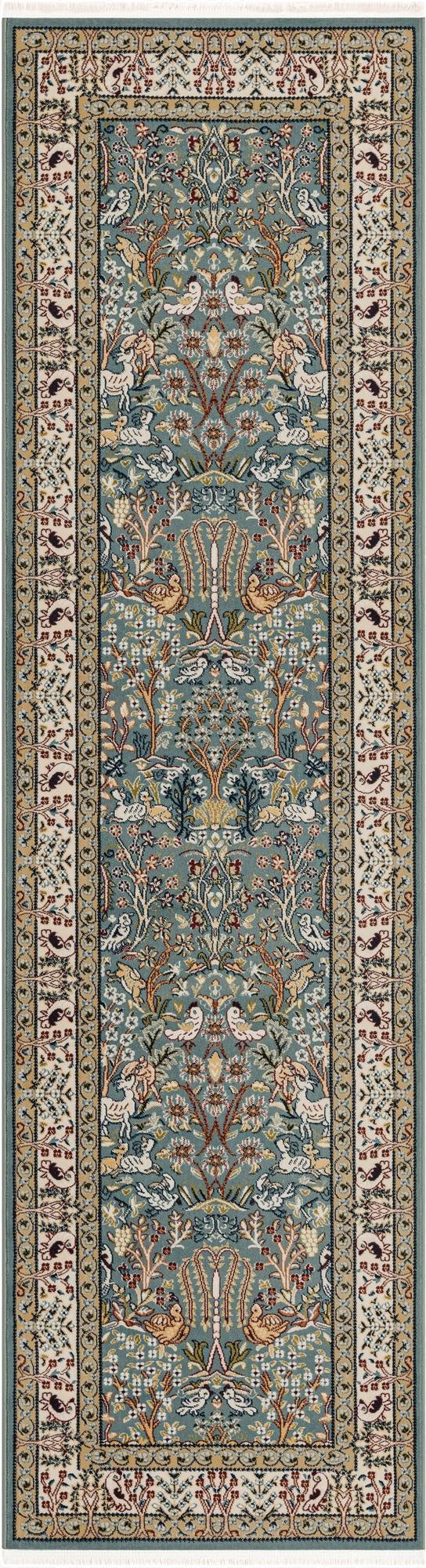 Primary image 2' 7 x 9' Nain Design Runner Rug