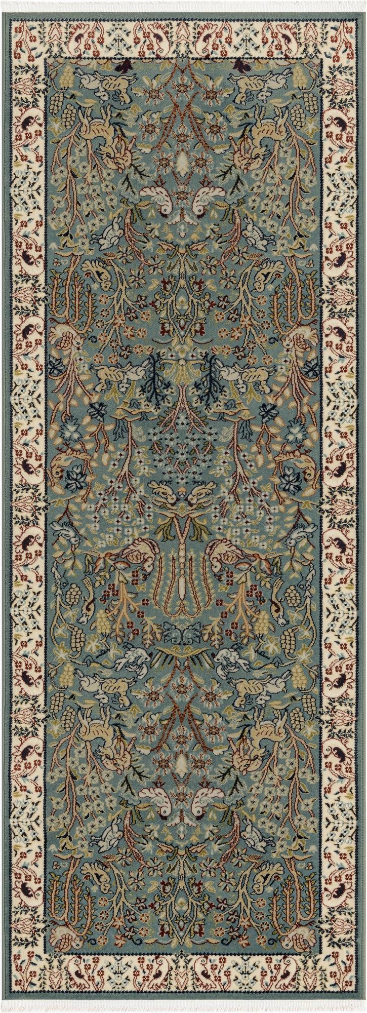 Primary image 2' 7 x 7' Nain Design Runner Rug