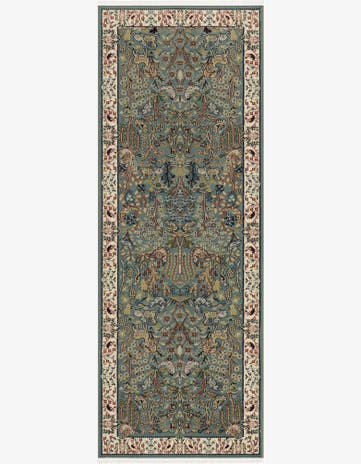 2' 7 x 7' Nain Design Runner Rug