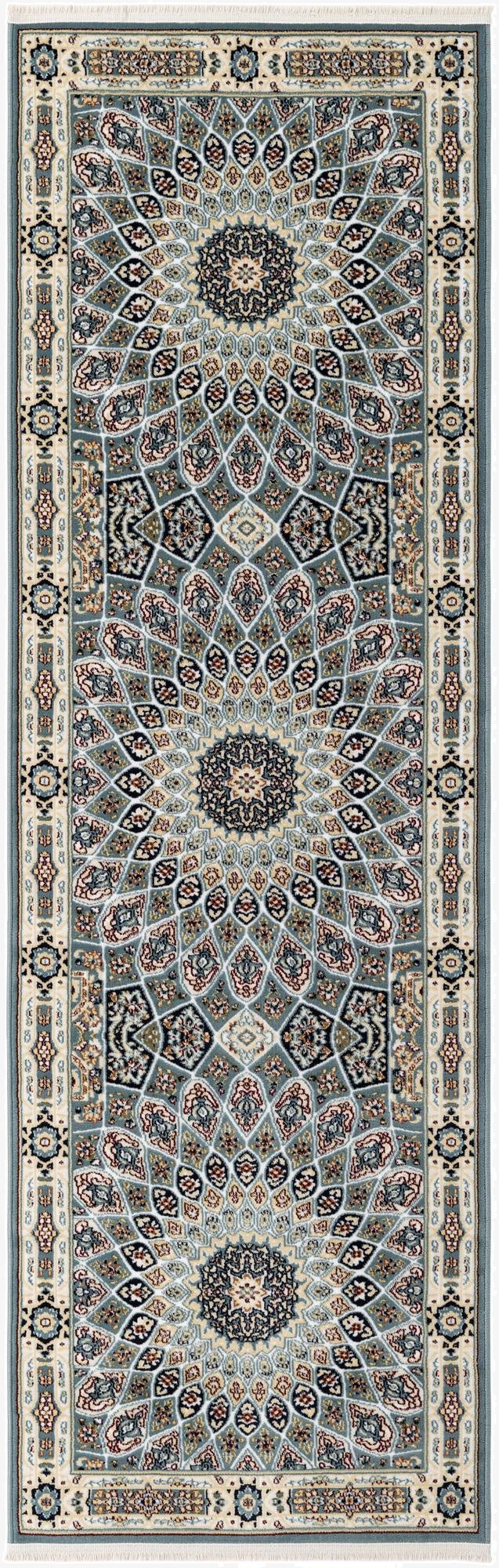 Primary image 2' x 8' Nain Design Runner Rug