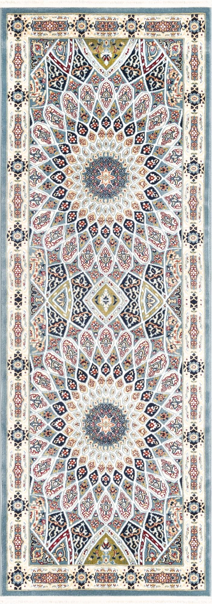 Primary image 2' 7 x 7' Nain Design Runner Rug
