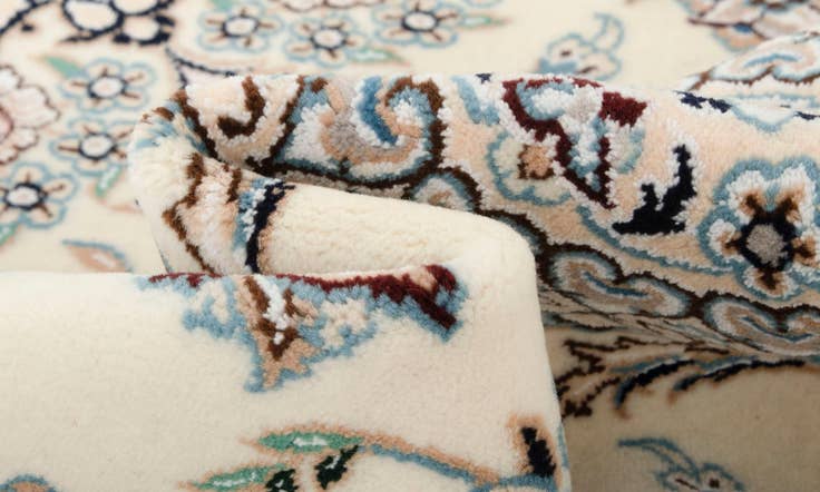 Detail image of 3' 3 x 18' 7 Nain Wool Runner Rug