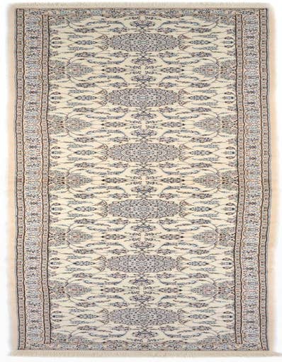 Detail image of 3' 3 x 18' 7 Nain Wool Runner Rug