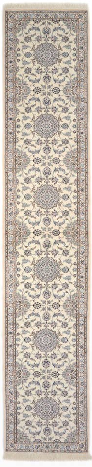 Detail image of 3' 3 x 18' 7 Nain Wool Runner Rug