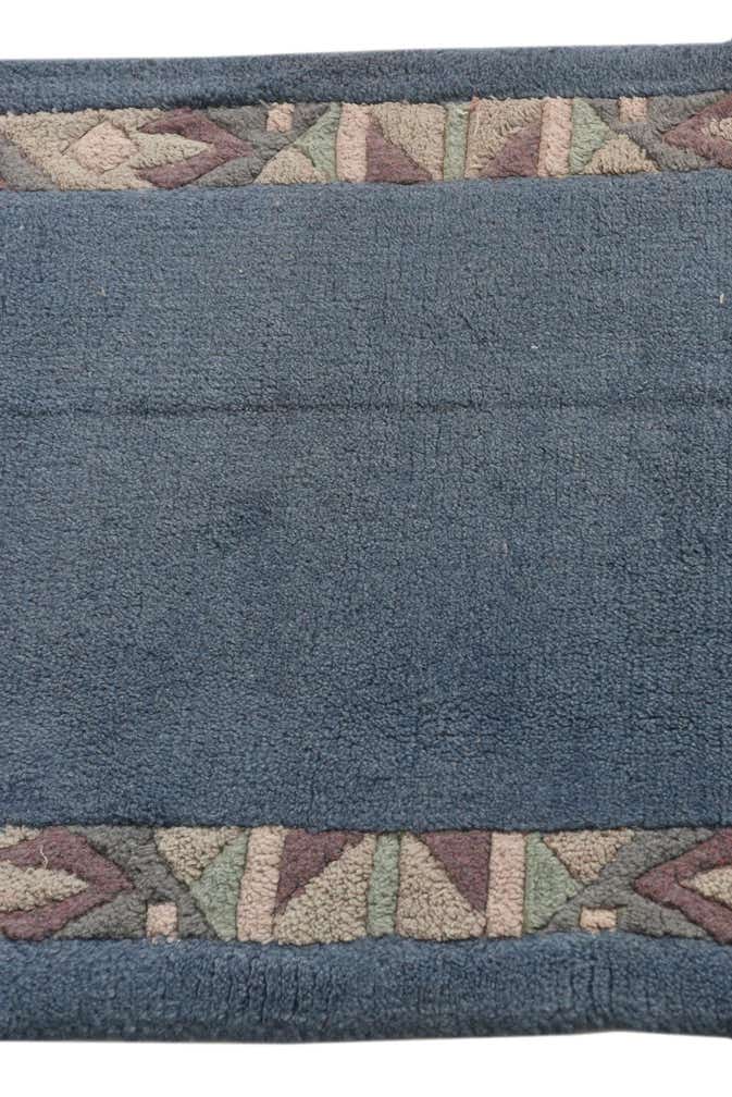 2' 1 x 3' 10 Hand Knotted Nepal Wool Runner Rug