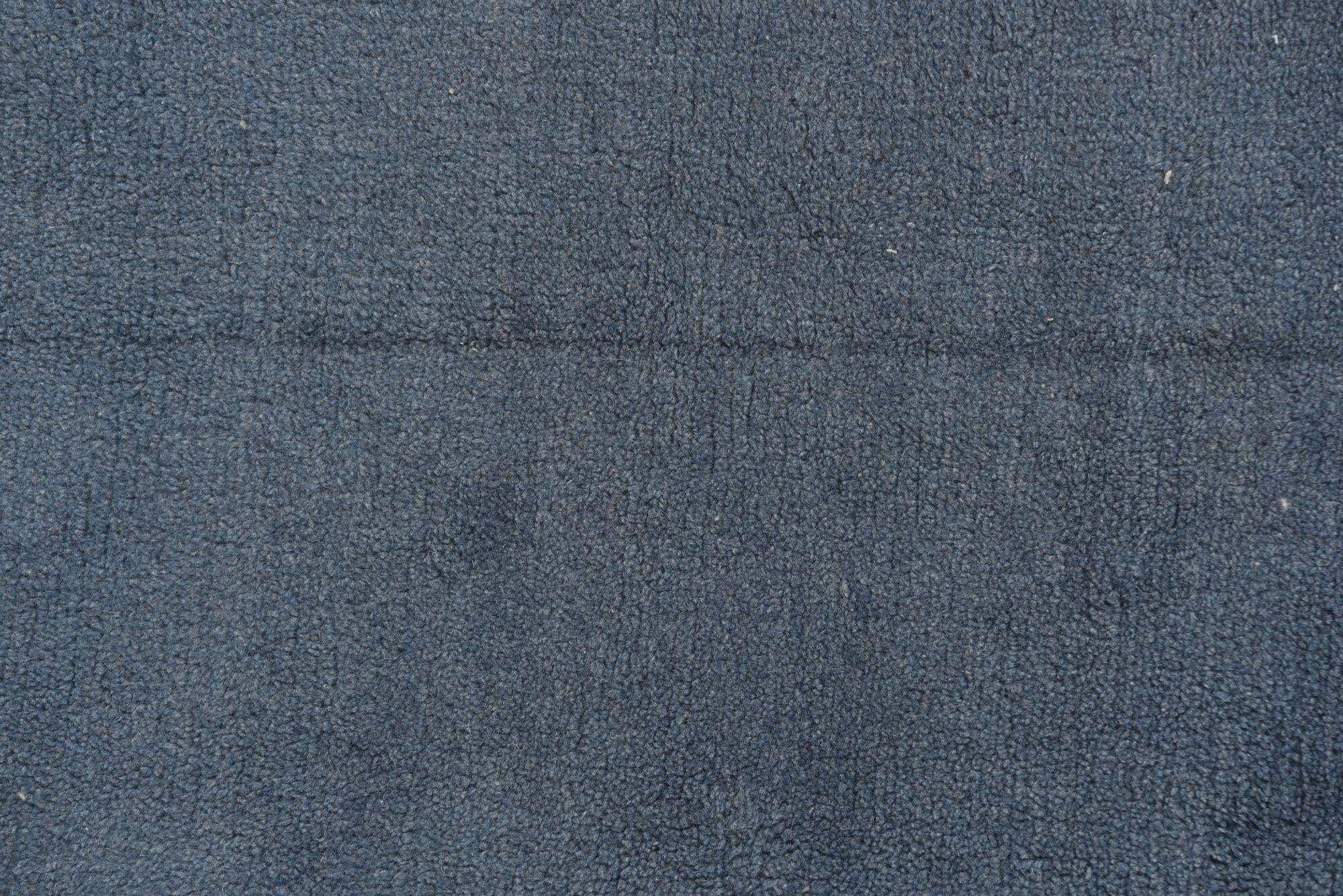 2' 1 x 3' 10 Hand Knotted Nepal Wool Runner Rug