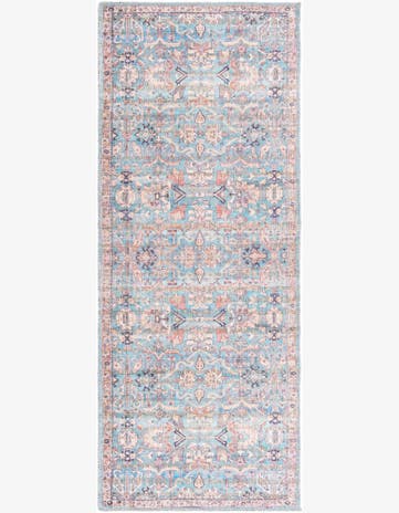 2' x 5' Washable Nostalgia Runner Rug