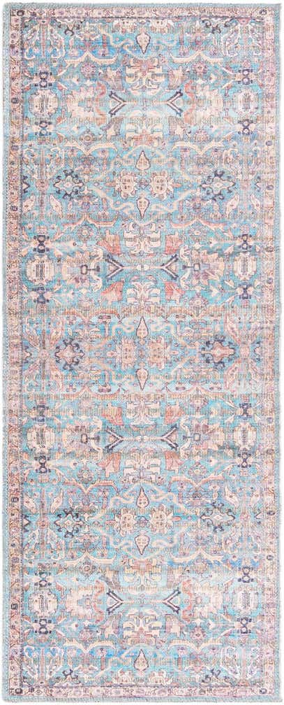 2' x 5' Washable Nostalgia Runner Rug