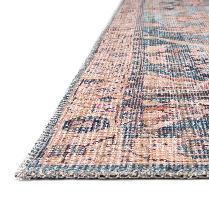 2' 7 x 14' Washable Nostalgia Runner Rug