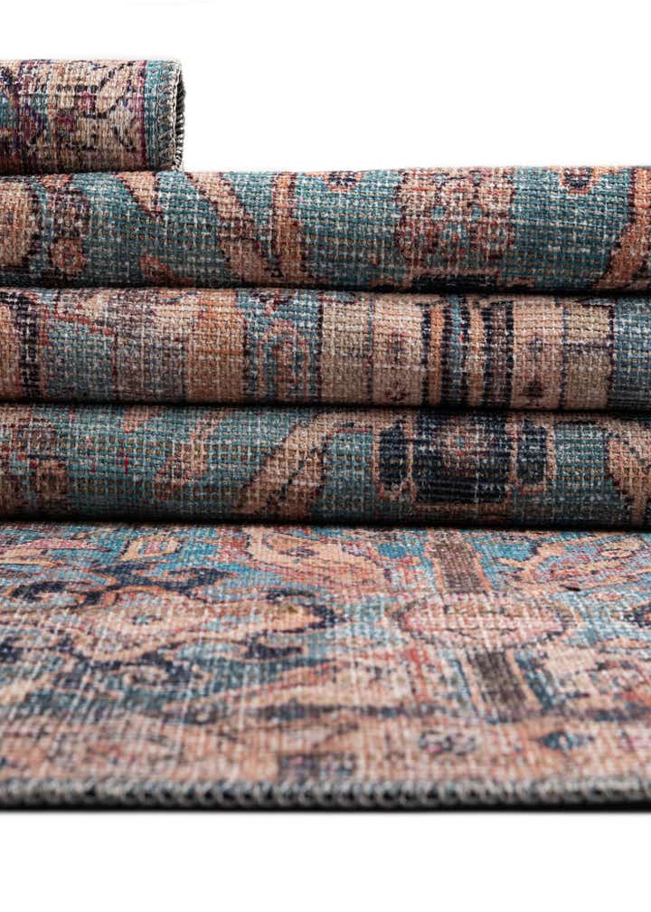 2' 7 x 14' Washable Nostalgia Runner Rug