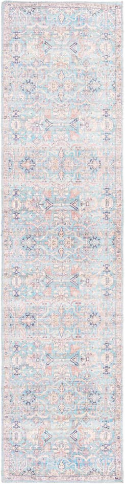 Detail image of 2' x 8' Washable Nostalgia Runner Rug