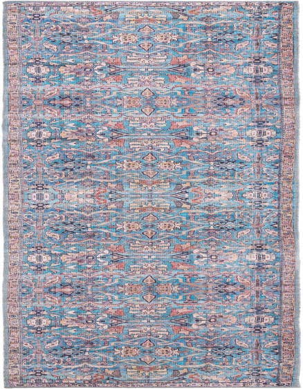 Detail image of 2' 7 x 12' Washable Nostalgia Runner Rug