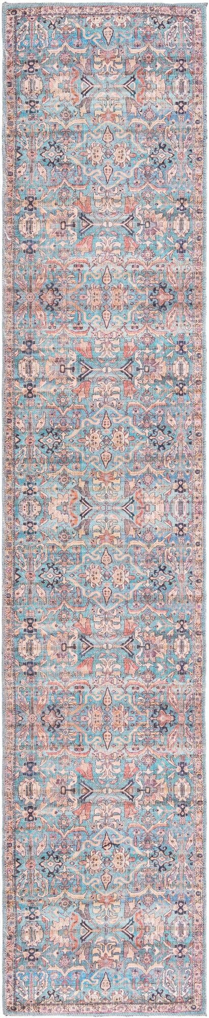 2' x 10'  Washable Nostalgia Runner Rug