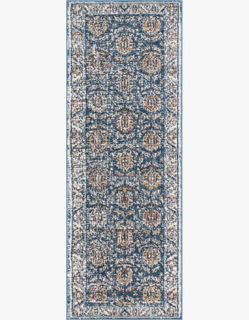 Blue Nyla Runner Rug