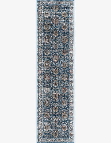 Blue Nyla Runner Rug