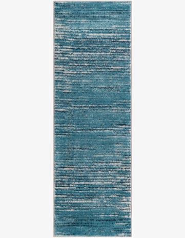 Blue Oasis Runner Rug