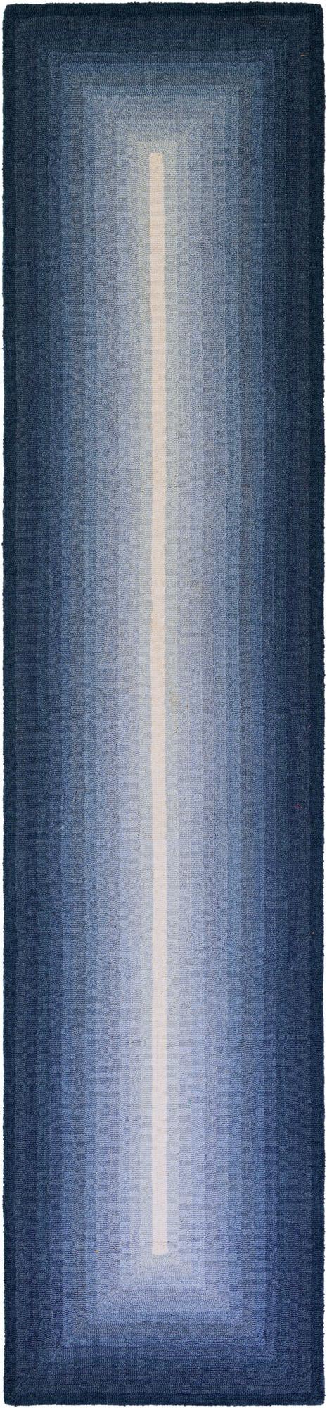 2' 7 x 12' Ombre Wool Runner Rug