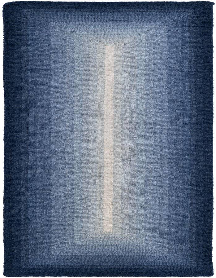 Detail image of 2' x 6' 1 Ombre Wool Runner Rug