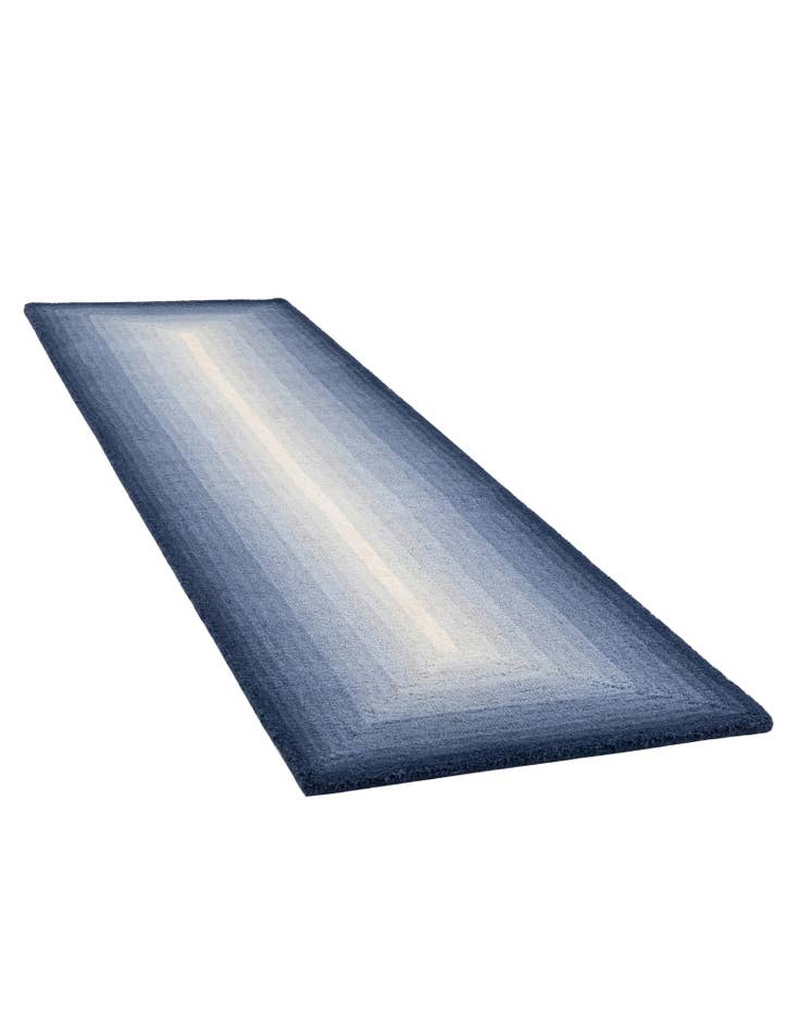 Detail image of 2' x 8' Ombre Wool Runner Rug