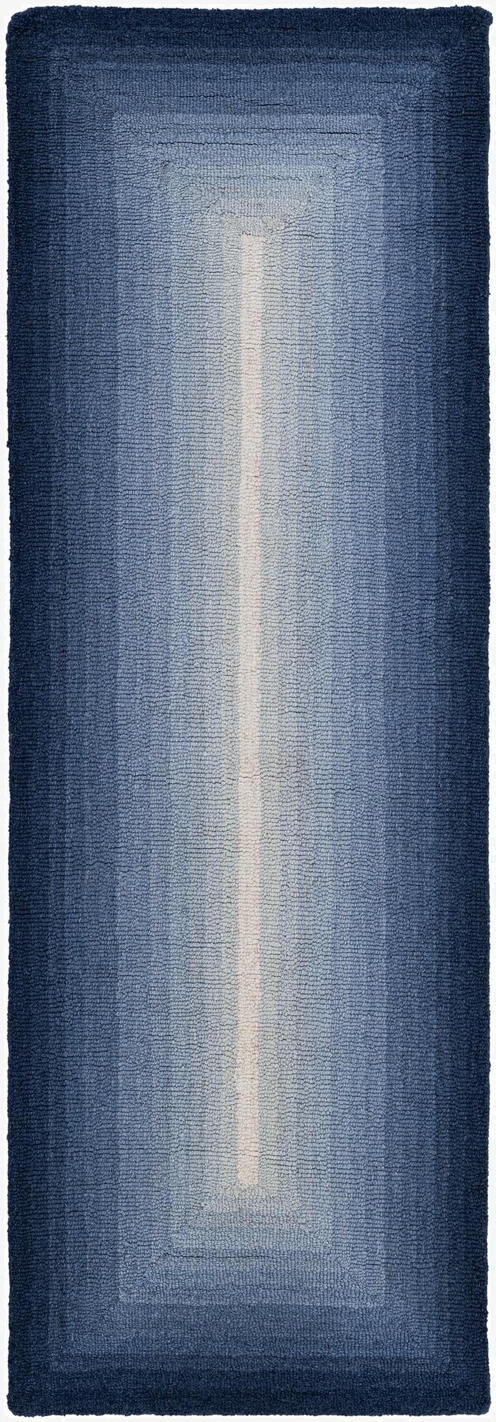 2' x 6' 1 Ombre Wool Runner Rug