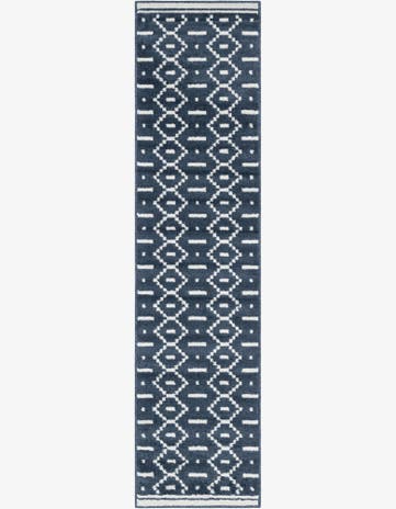 Blue Oslo Runner Rug