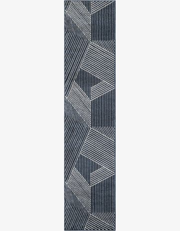 Blue Oslo Runner Rug