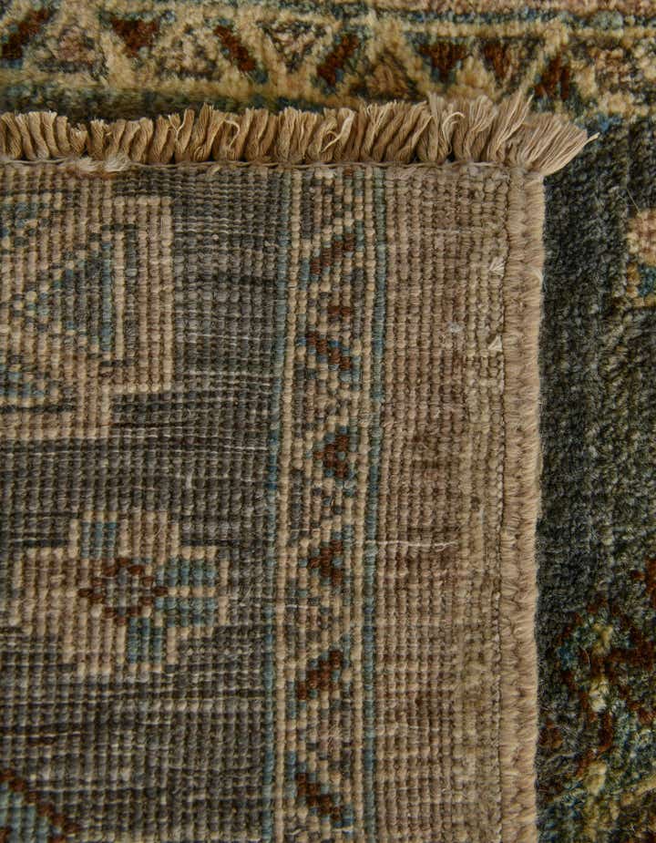 1' 9 x 11' 10 Hand Knotted Oushak Wool Runner Rug
