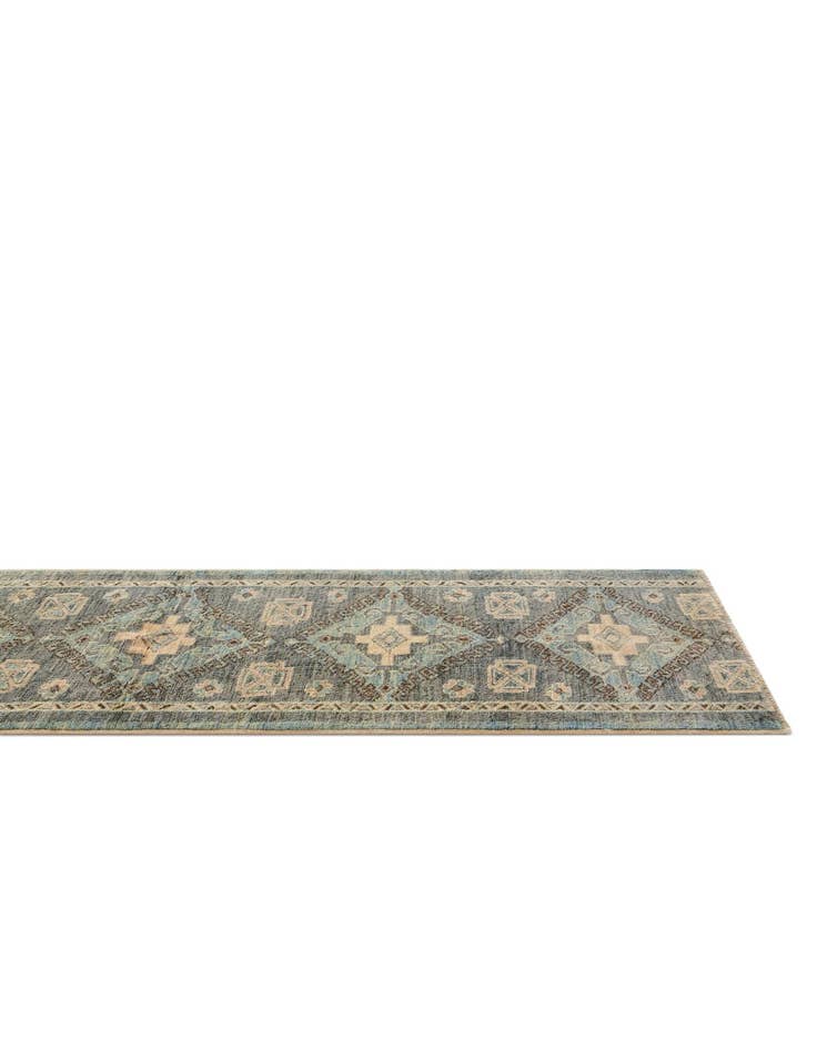 Detail image of 2' x 11' 10 Hand Knotted Oushak Wool Runner Rug