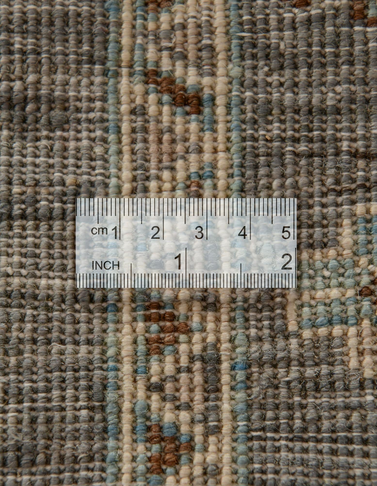 2' x 11' 10 Hand Knotted Oushak Wool Runner Rug