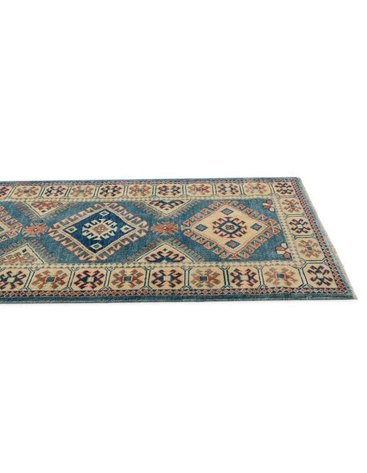 2' 10 x 9' 9 Hand Knotted Oushak Wool Runner Rug