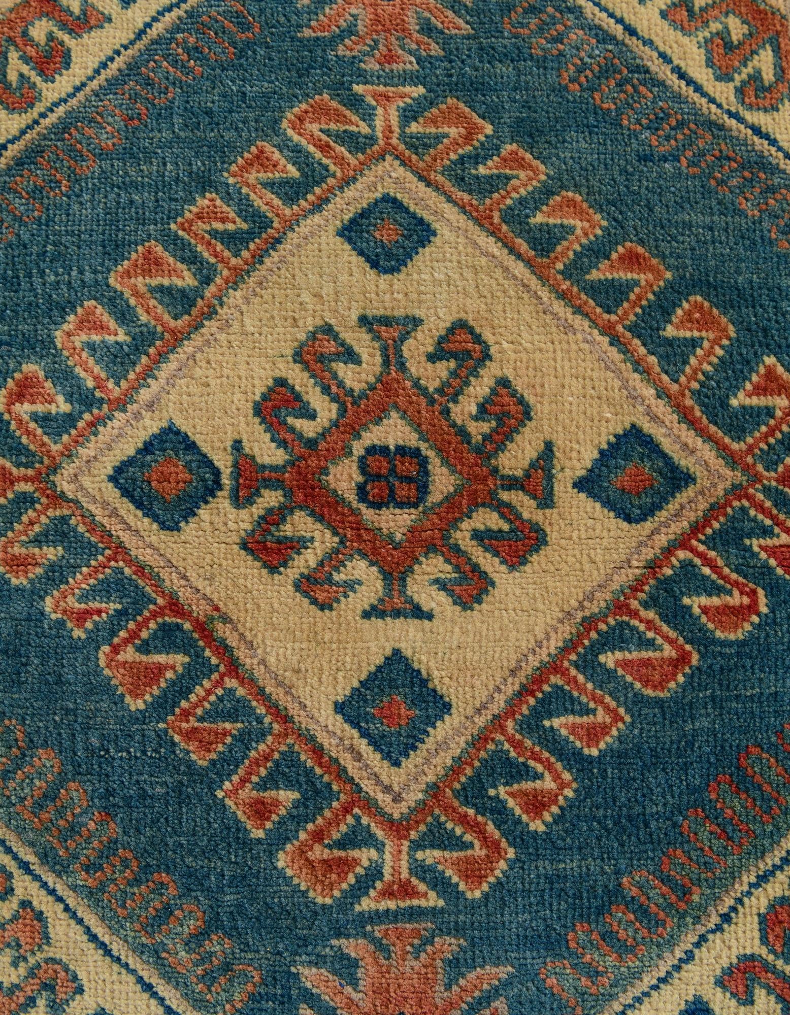 2' 10 x 9' 9 Hand Knotted Oushak Wool Runner Rug