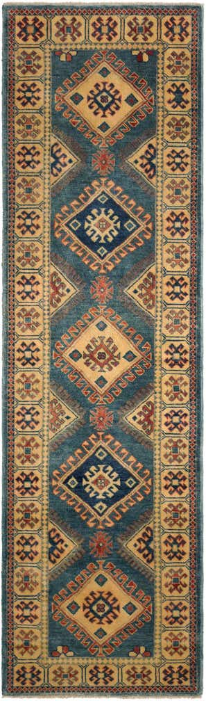 2' 10 x 9' 9 Hand Knotted Oushak Wool Runner Rug