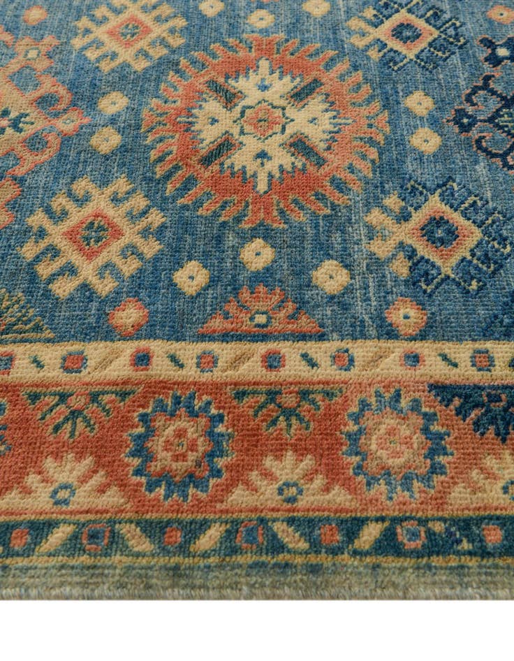 Detail image of 2' 9 x 6' 4  Hand Knotted Oushak Wool Runner Rug