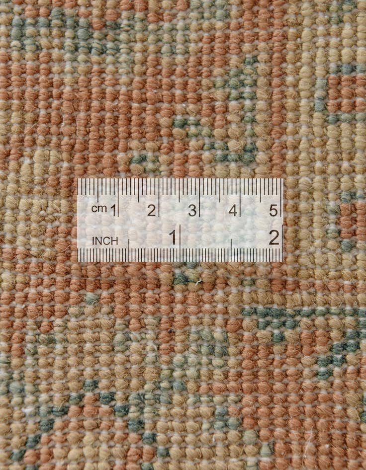 Detail image of 2' 9 x 6' 4  Hand Knotted Oushak Wool Runner Rug