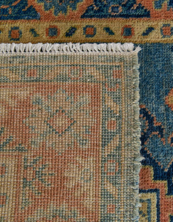 Detail image of 2' 9 x 6' 4  Hand Knotted Oushak Wool Runner Rug