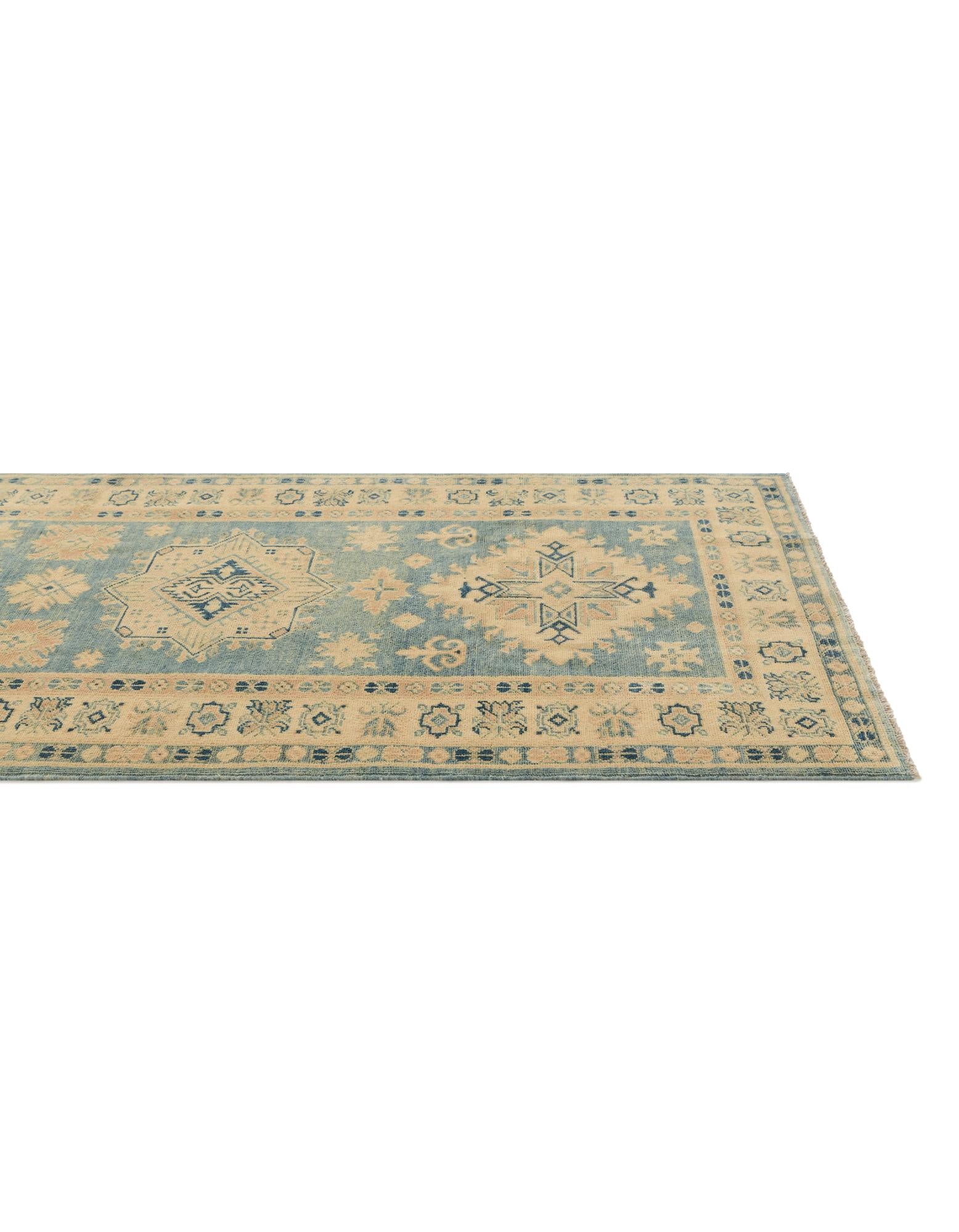 3' 3 x 11' 9 Hand Knotted Oushak Wool Runner Rug