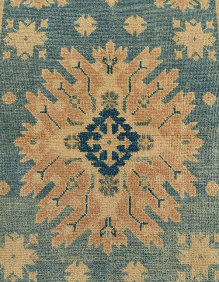3' 3 x 11' 9 Hand Knotted Oushak Wool Runner Rug