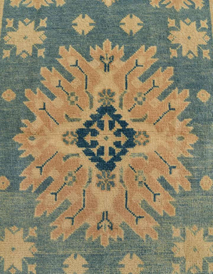 3' 3 x 11' 9 Hand Knotted Oushak Wool Runner Rug