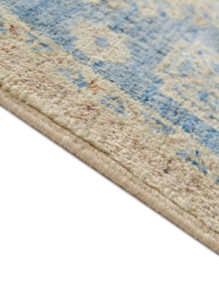 1' 10 x 11' 9 Hand Knotted Oushak Wool Runner Rug