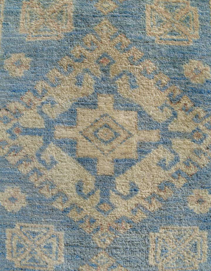 1' 10 x 11' 9 Hand Knotted Oushak Wool Runner Rug