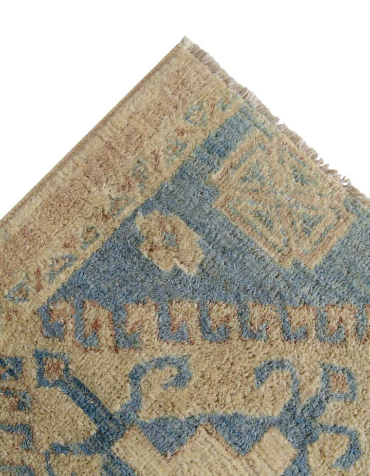 1' 9 x 11' 11 Hand Knotted Oushak Wool Runner Rug