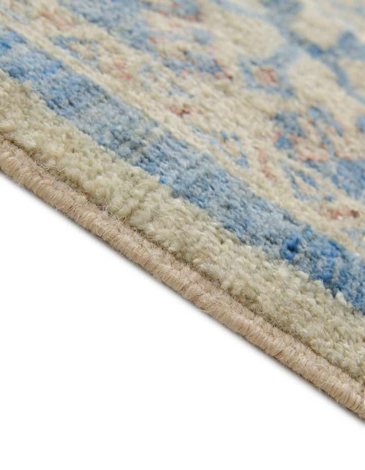 1' 10 x 11' 9 Hand Knotted Oushak Wool Runner Rug